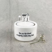 Candle + Tea Light Holder | You are the friend